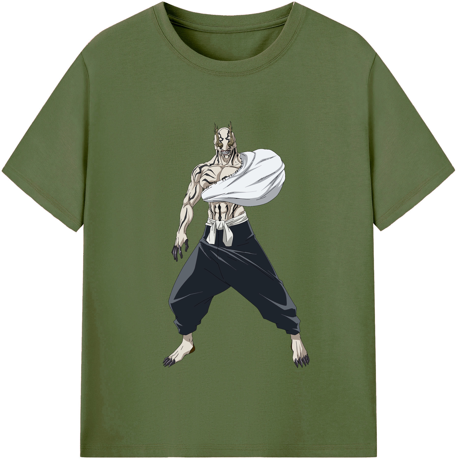 （画像用） 呪術廻戦 Jujutsu Kaisen 綿100％半袖Tシャツ（フロントプリント）